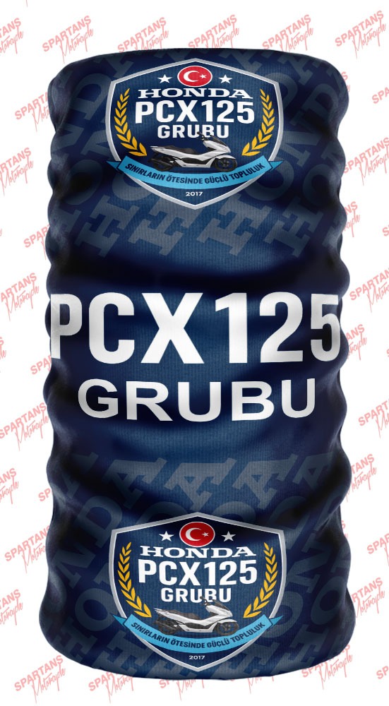 PCX125 Grup Logolu Özel Üretim Buff