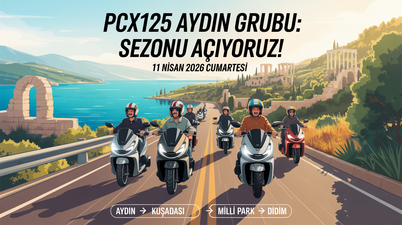 PCX125 Aydın Grubu: Rüzgarın İzinde, Tarihin Kalbine