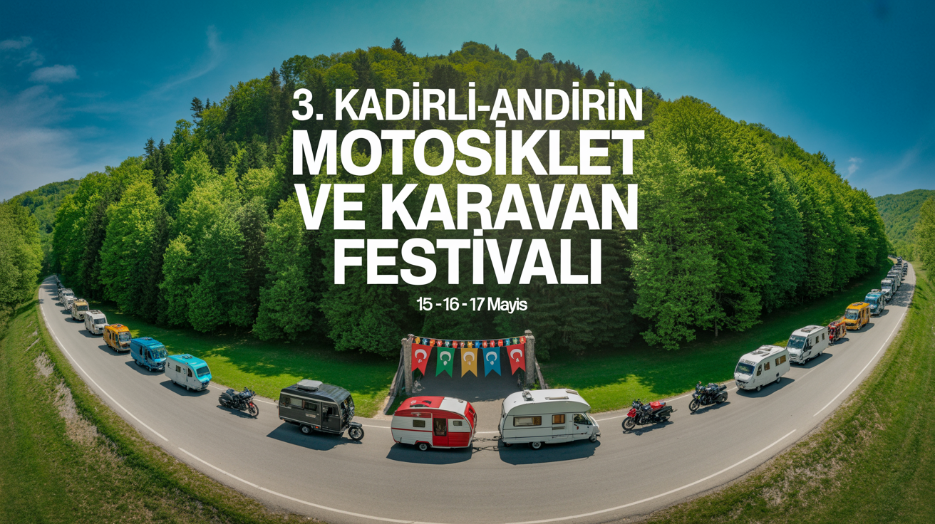 3.Kadirli-Andırın Motosiklet ve Karavan Festivali