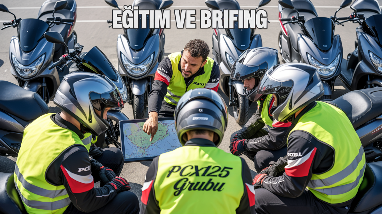 Grup Sürüşlerinde Eğitim ve Brifing: Senkronize Güvenlik